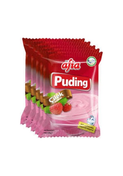 Çilekli Puding 115 Gr. 5 Adet