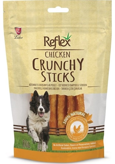 Reflex Tavuklu Çıtır Çubuk Köpek Ödülü 80 G