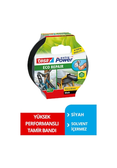 Eco Bez Tamir Bandı Extra Güçlü Siyah