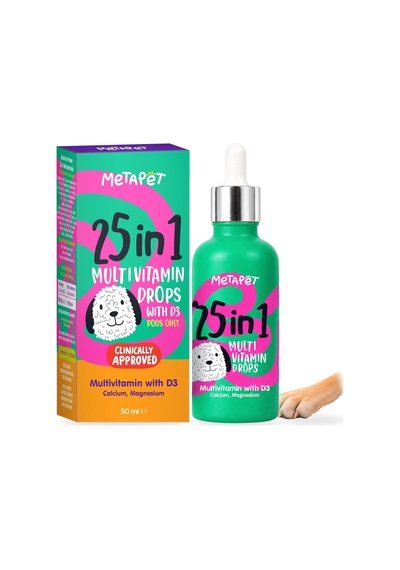 Köpekler İçin 25 İn 1 Multivitamin Damla 50 Ml Köpek Vitamini