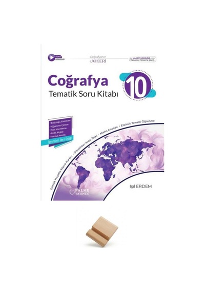 Palme 10. Sınıf 2027 Maarif Coğrafya Tematik Soru Bankası + Telefon Standı