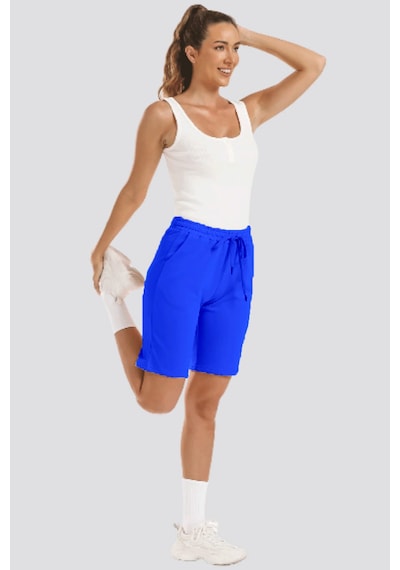 Superlife Kadın Regular Fit Şort Spr24srk62 Saks