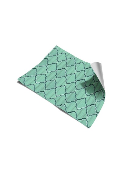 İbmta213 Mutfak Tezgah Arası Kendinden Yapışkanlı Folyo Kaplama Taş Desen Geometrik 60cmx100cm