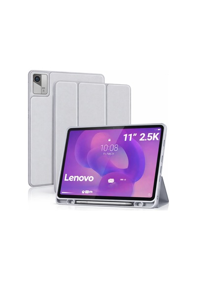 Lenovo Idea Tab Pro 12.7inç Tb-370fu/tb371fc Uyumlu Kılıf Kalem Bölmeli Smart Case Kılıf