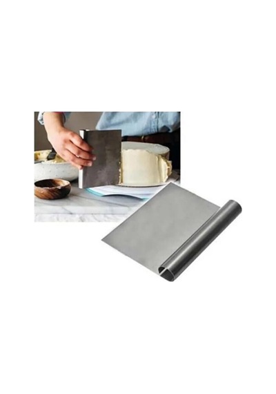 Hamur Kesme Ve Pasta Sıvama Spatulası 13 Cm Çelik Metalik Diğer