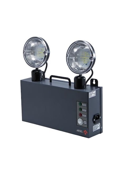 Arsel Dali Versalite Led VSL226/1 Acil Aydınlatma Armatürü Kesint Siyah
