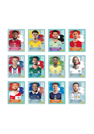 Panini Fıfa World Cup 2026 Çıkartma Paketi 10 Paket 70 Sticker