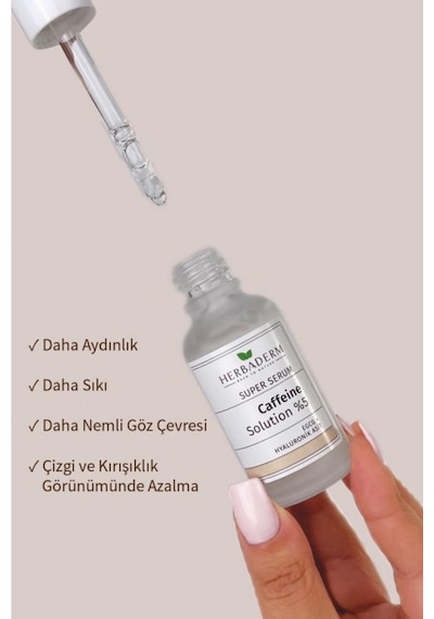 Herbaderm Süper Serum Göz Altı Torba ve Morluklarına Karşı Göz Çevresi Bakım Serumu 30 ML
