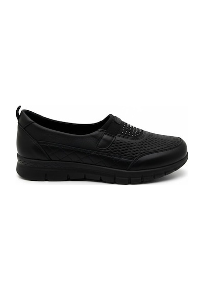 Dosa Shoes 972 Siyah Babet Anne Ayakkabısı-kahve Siyah