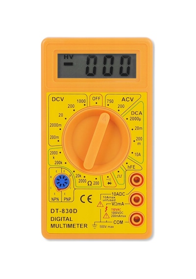 Digital Ölçü Aleti Multimeter Buzzer'li Avometre