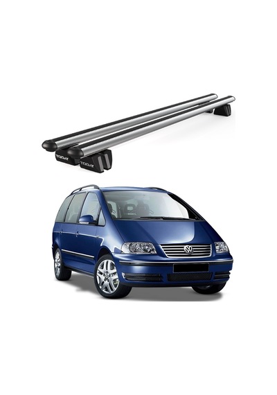 Pençe Volkswagen Sharan Ara Atkı 1995-2010 Uyumlu Gri Ara Atkı Port Bagaj Tavan Barı