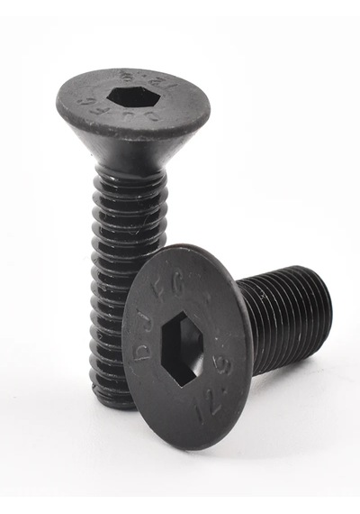 Venoa M4x20 Mm Havşabaş İmbus Civata 10.9 Kalite Siyah Dın7991 30 Adet M4