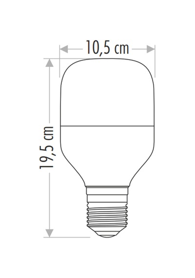 Cata CT-4263G 30w Torch Led Ampül E27 3200K Günışığı Cata CT-4263G 30w Torch Led Ampül E27 3200K Günışığı