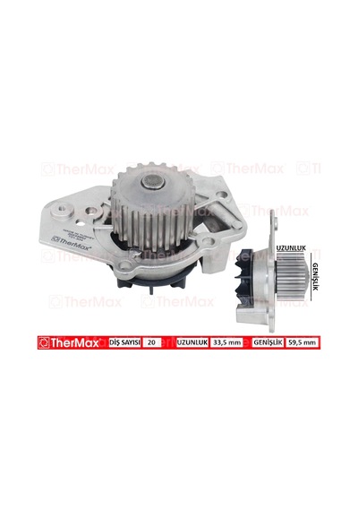 Thermax T01.304 Devirdaim Peugeot P205 83 97 P305 82 88 P306 94 01 P309 89 93 P405 88 95 J5 90 94 Cıtroen Zx-xantıa- C25-c15-bx 1.7-1.8-1.9d-td 1201.62-1201.60-1201.51-1201.48 Thermax T01.304 Devirdaim Peugeot P205 83 97 P305 82 88 P306 94 01 P309 89 93 P405 88 95 J5 90 94 Cıtroen Zx-xantıa- C25-c15-bx 1.7-1.8-1.9d-td 1201.62-1201.60-1201.51-1201.48