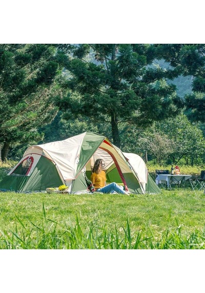 Quickup Domehike 6 Kişilik Otomatik Çadır Yeşil