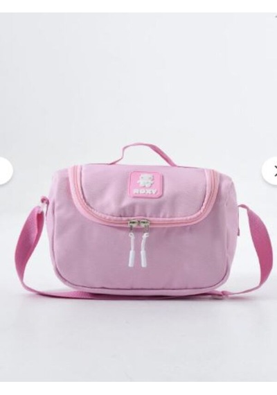 Trg Pembe Roxyy Stiitch Kore Kawaaii Okul Çantası Seti Sırt Çantası + Beslenme Çantası + Kalemlik
