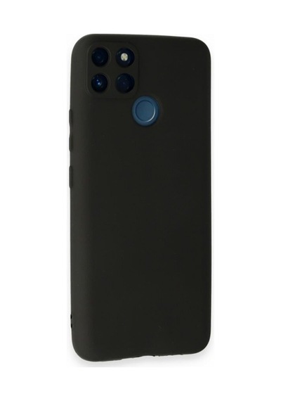 Oppo Realme C25y / C21y Kılıf First Silikon Telefon Kılıfı Telefon Kabı Col141869-siyah