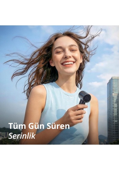 Acefast Taşınabilir Dijital Ekran Mini Fan - Yf1