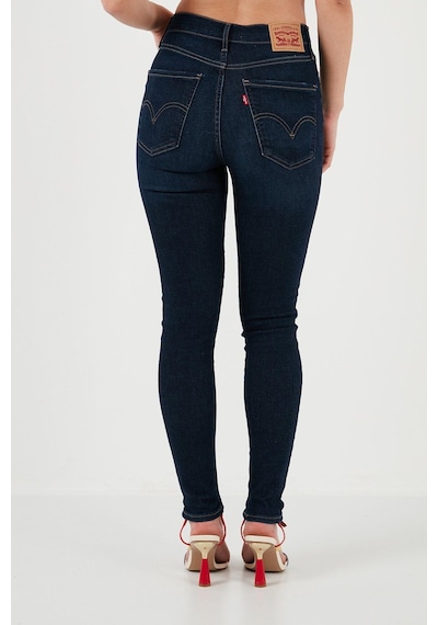 Levi's Mile High Super Skinny Kadın Jean Pantolon - Toronto Above-2663 Lacivert