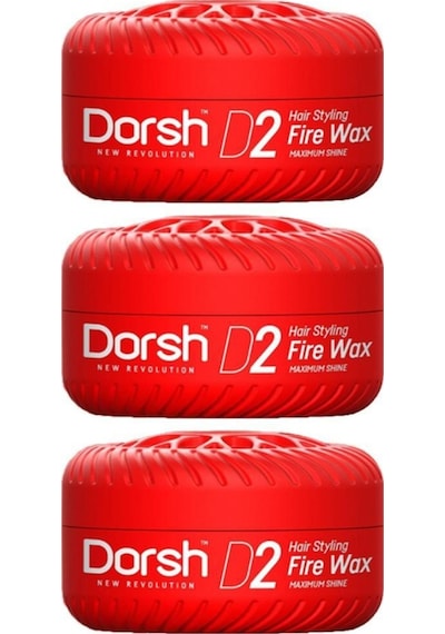 Dorsh Saç Şekillendirici Wax Fire Wax D2 150 Ml 3 Adet