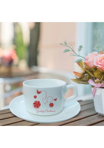 Kişiye Özel Anneler Günü Temalı Fincan Hk2647