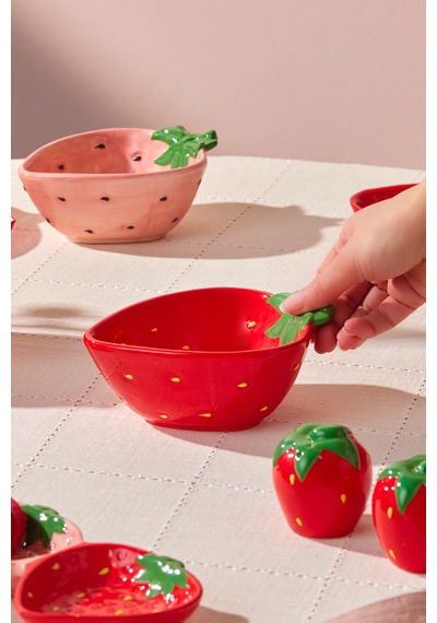 Karaca Strawberry Kase 15 Cm Kırmızı