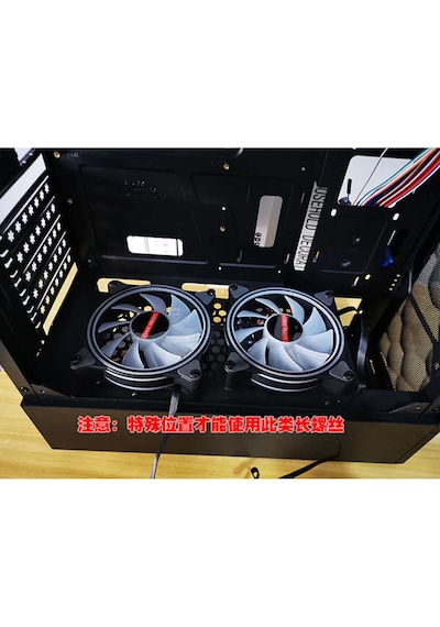 Uzun Kasa Fanı Vidası - Radyatör Fan Vidası - M3 30mm - 10 Adet