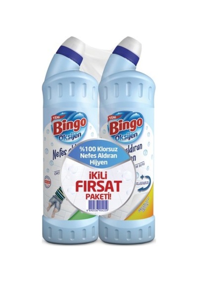 Oksijen Derinlemesine Hijyen Çamaşır Suyu 750 Ml Ve Ferahlatan Hijyen Yüzey Temizleyici 750 Ml Diğer