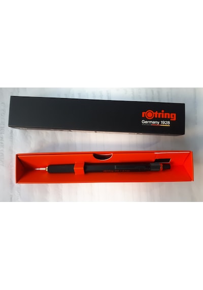 Versatil Kalem / Uçlu Kalem 0.7 Mm Uç Siyah Rotring 800 Blk Mp 0.7 Gb 1 Seri Siyah