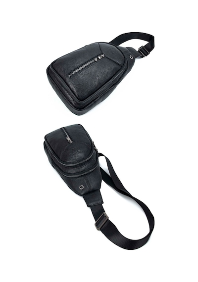 Kangaroo Kıngdom Erkek Body Bag Hakiki Deri Askılı Postacı Çanta Kangaroo K 1012-S