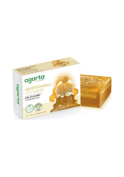 Agarta - Sabun Doğal Arı Sütlü Ballı Kabak Lifli 150 Gr Diğer