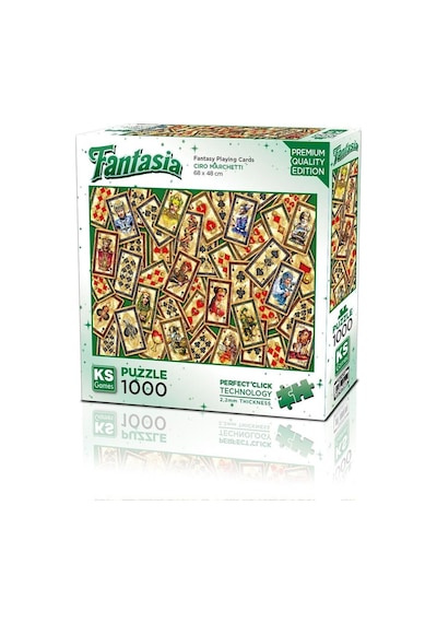 20845 Puzzle 1000 Fantasy Playing Cards