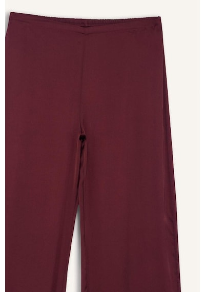Defacto Regular Fit Uzun Boy Saten Alt-fall İn Love G1671ax25aubr210 Bordo-br210