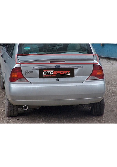 Ford Focus 1 Sedan Anatomik Spoyler Fiberglass Boyasız