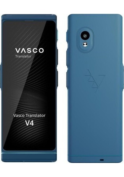 Vasco V4 Dil Tercüman Cihazı - Kobalt Mavisi
