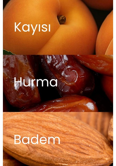 Kayısılı & Bademli Hurmalı Protein Bar 55gr 2xbar X3 Adet