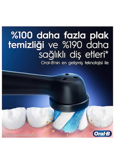 Oral-b İo6 Smile Serisi Şarjlı Diş Fırçası Siyah