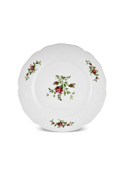 Karaca Vintage Rose Servis Tabağı 26 Cm Çok Renkli