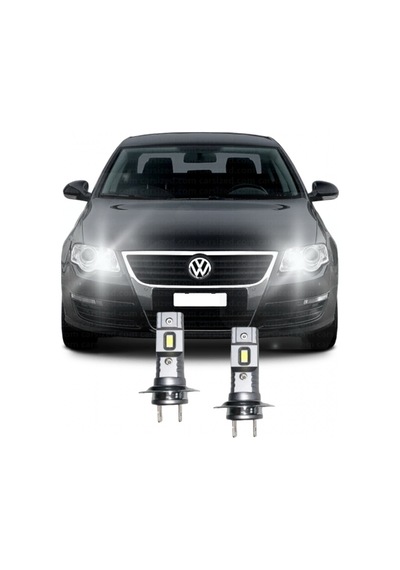 Vw Passat B6 Led Uzun Far Ampulü H7 Mini Led 2'li Set