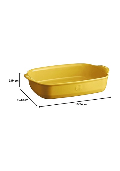 Emile Henry Fırın Kabı Dikdörtgen 36 X 23,5 Cm Mat Sarı/provence Yellow Diğer