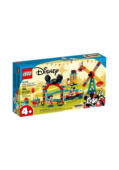 LEGO® 10778 Mickey Minie ve Goofy’nin Lunapark Eğlencesi 184 Parça