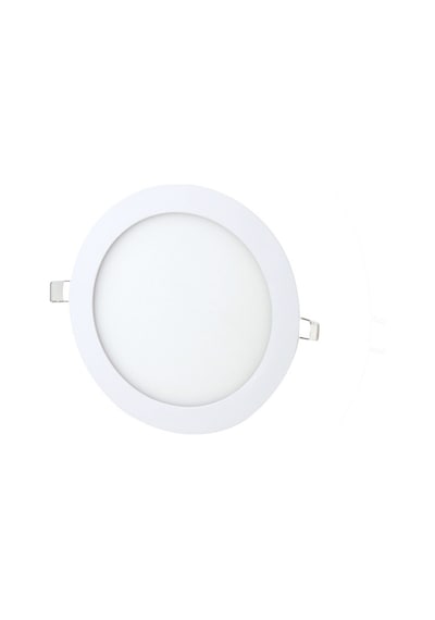 12w Sıva Altı Yuvarlak Slim Led Panel Beyaz Işık 2 Adet