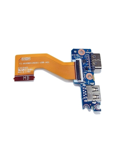 HP Uyumlu Elitebook 850 G3 Notebook Usb Vga Board W/ Kablo 605