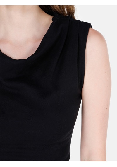 Colin's Colins Siyah Kadın Tshirt K.kol Cl1071942 Q1.v1 Blk Siyah