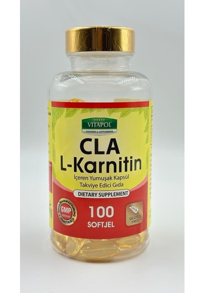 Vitapol CLA L- Karnitin Takviye Edici Gıda 100 Kapsül