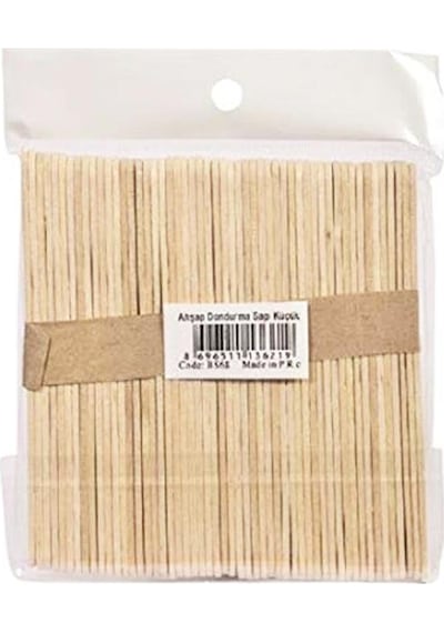 SÜDOR BS68 AHŞAP DONDURMA ÇUBUĞU NATUREL RENK 50'Lİ