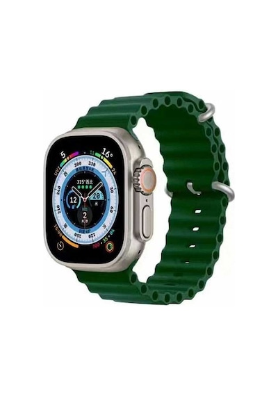Apple Uyumlu  Watch  38mm Zore Krd-75 Silikon Kordon