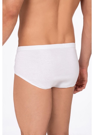 Erkek Süprem Slip Beyaz Kompedan K0037-beyaz Beyaz