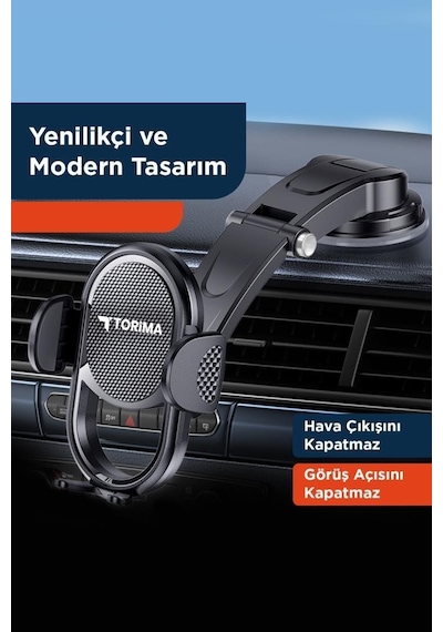Torima Siyah Jx-039 Car Holder Araç Içi Telefon Tutucu