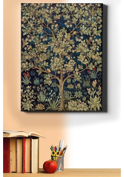 Webstyle Sayılarla Boyama Seti Kasnaklı Hayat Ağacı 50 X 65 Cm